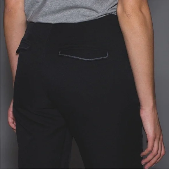 Lululemon City Trek Trouser Pant ll size 10 black - Picture 7 of 16